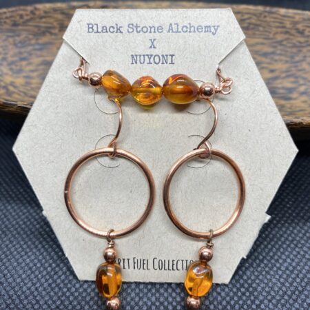 Sit Down: Amber Jewelry Set